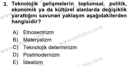 Sosyal Medya Yönetimi Dersi 2023 - 2024 Yılı Yaz Okulu Sınavı 3. Soru