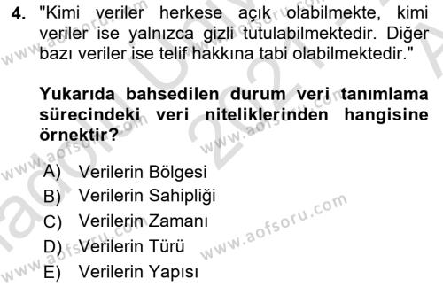 Sosyal Medya Araçları 1 Dersi 2021 - 2022 Yılı (Vize) Ara Sınavı 4. Soru