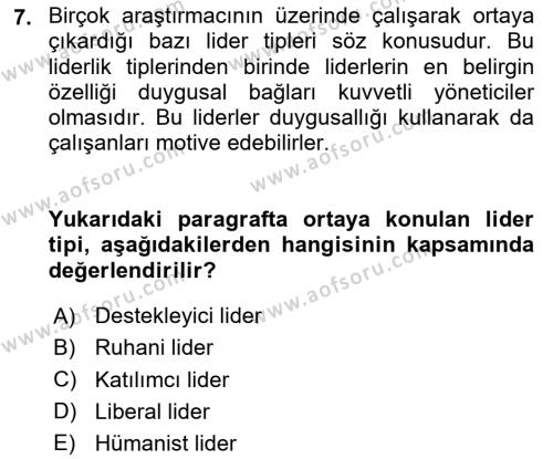 Sosyal Medya ve Kurumsal İletişim Dersi 2023 - 2024 Yılı (Vize) Ara Sınavı 7. Soru