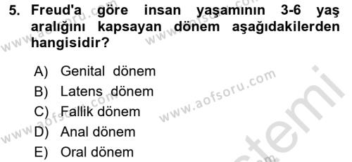 Örgütsel Davranış Dersi 2023 - 2024 Yılı (Vize) Ara Sınavı 5. Soru