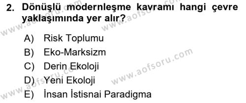 Davranış Bilimlerine Giriş Dersi 2018 - 2019 Yılı (Final) Dönem Sonu Sınavı 2. Soru