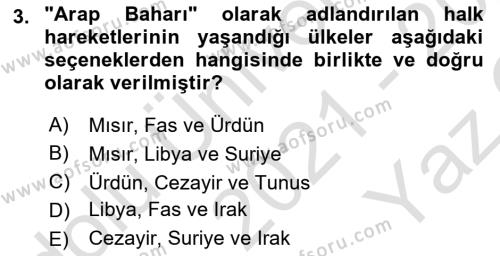 İletişim Sosyolojisi Dersi 2021 - 2022 Yılı Yaz Okulu Sınavı 3. Soru