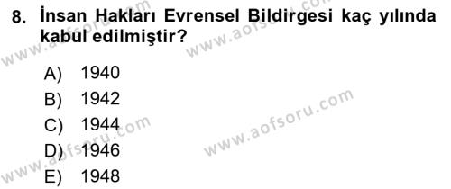 İletişim Sosyolojisi Dersi 2022 - 2023 Yılı (Final) Dönem Sonu Sınavı 8. Soru