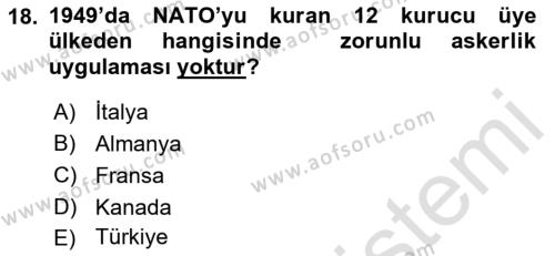 Suç Sosyolojisi Dersi 2021 - 2022 Yılı (Vize) Ara Sınavı 18. Soru