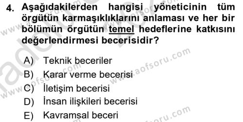 Spor Tesisi İşletmeciliği ve Saha Malzeme Bilgisi Dersi 2024 - 2025 Yılı (Vize) Ara Sınavı 4. Soru