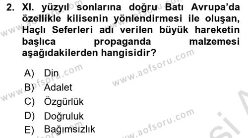 Büyük Selçuklu Tarihi Dersi 2021 - 2022 Yılı Yaz Okulu Sınavı 2. Soru