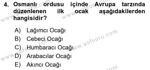 Atatürk İlkeleri Ve İnkılap Tarihi 1 Dersi 2019 - 2020 Yılı (Vize) Ara Sınavı 4. Soru