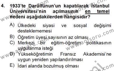 Türkçe Cümle Bilgisi 2 Dersi 2013 - 2014 Yılı (Final) Dönem Sonu Sınavı 4. Soru