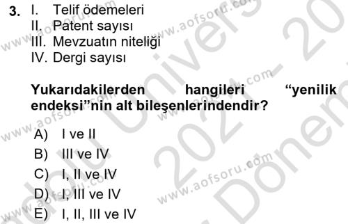 Elektronik Ticaret Dersi 2021 - 2022 Yılı (Final) Dönem Sonu Sınavı 3. Soru