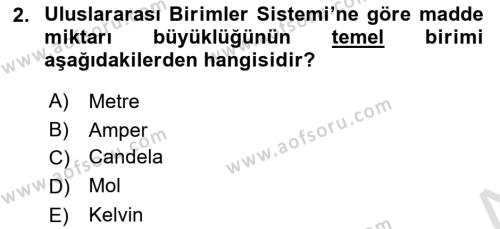 Tarım Alet ve Makinaları Dersi 2022 - 2023 Yılı Yaz Okulu Sınavı 2. Soru