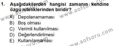 Turizm Coğrafyası Dersi 2012 - 2013 Yılı (Vize) Ara Sınavı 1. Soru