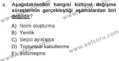 Türk Dili 1 Dersi 2012 - 2013 Yılı Tek Ders Sınavı 4. Soru