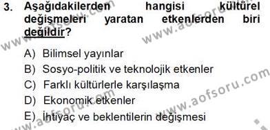Türk Dili 1 Dersi 2013 - 2014 Yılı Tek Ders Sınavı 3. Soru