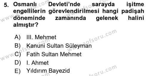 Türk İşaret Dili Dersi 2022 - 2023 Yılı Yaz Okulu Sınavı 5. Soru