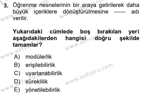 İçerik Yönetim Sistemleri Dersi 2023 - 2024 Yılı (Vize) Ara Sınavı 3. Soru