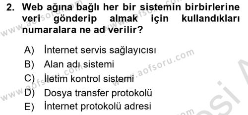 Web Tabanlı Kodlama Dersi 2022 - 2023 Yılı Yaz Okulu Sınavı 2. Soru