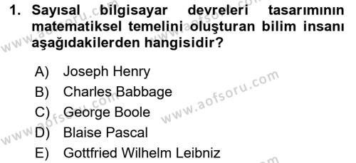 Bilişim Teknolojileri Dersi 2023 - 2024 Yılı Yaz Okulu Sınavı 1. Soru