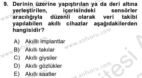 Bilişim Teknolojileri Dersi 2023 - 2024 Yılı Yaz Okulu Sınavı 9. Soru