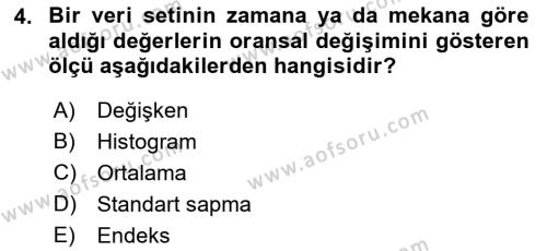 İşletme Analitiği Dersi 2021 - 2022 Yılı Yaz Okulu Sınavı 4. Soru