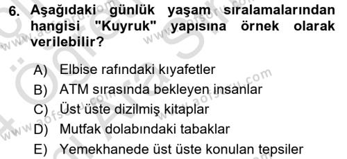 Algoritmalar Ve Programlama Dersi 2023 - 2024 Yılı (Vize) Ara Sınavı 6. Soru