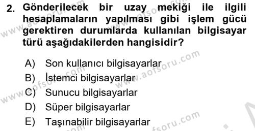 Ağ Yönetimi Ve Bilgi Güvenliği Dersi 2023 - 2024 Yılı (Final) Dönem Sonu Sınavı 2. Soru