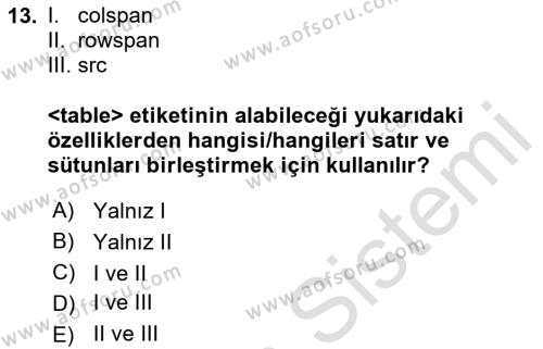 Programlamada Yeni Eğilimler Dersi 2023 - 2024 Yılı (Vize) Ara Sınavı 13. Soru