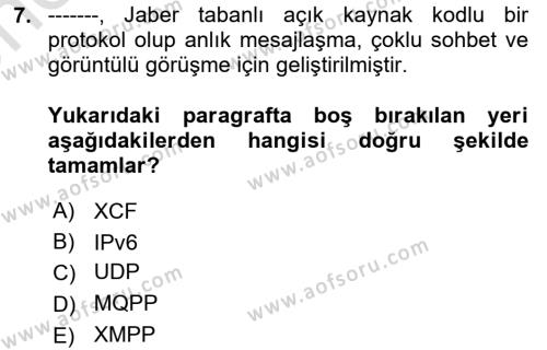 Programlamada Yeni Eğilimler Dersi 2023 - 2024 Yılı (Vize) Ara Sınavı 7. Soru