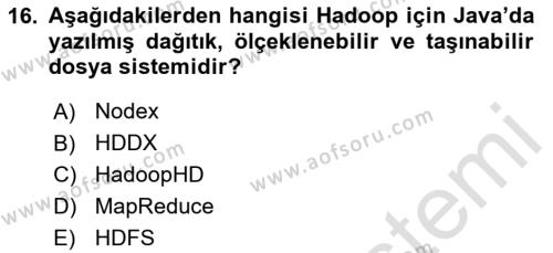 Programlamada Yeni Eğilimler Dersi 2023 - 2024 Yılı (Final) Dönem Sonu Sınavı 16. Soru