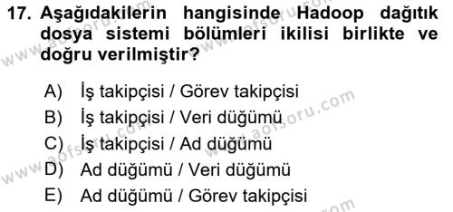 Programlamada Yeni Eğilimler Dersi 2023 - 2024 Yılı Yaz Okulu Sınavı 17. Soru